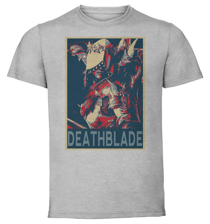 T-Shirt Unisex Grey Propaganda - Lost Ark - Deathblade Class SA1007