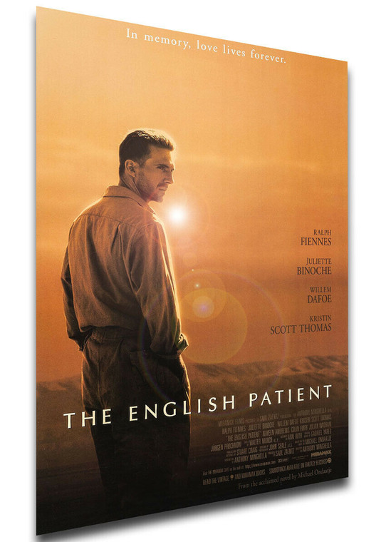 Poster Locandina - The English Patient - Il Paziente Inglese (1996)