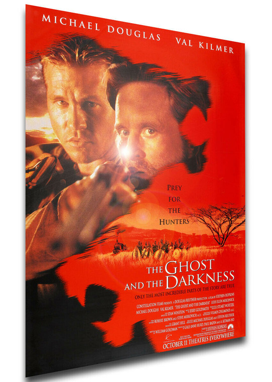 Poster Locandina - The Ghost and the Darkness - Spiriti nelle Tenebre (1996)