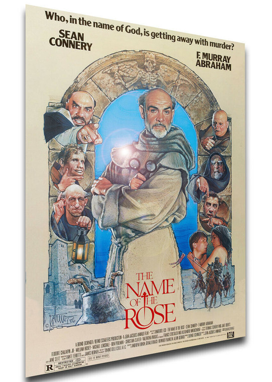 Poster Locandina - The Name of the Rose - Il Nome della Rosa (1986)