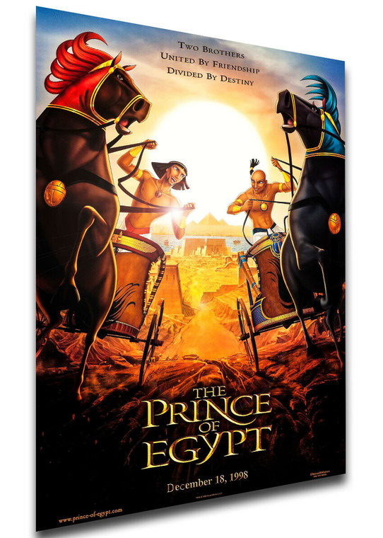 Poster Locandina - The Prince of Egypt - Il Principe d Egitto (1998)