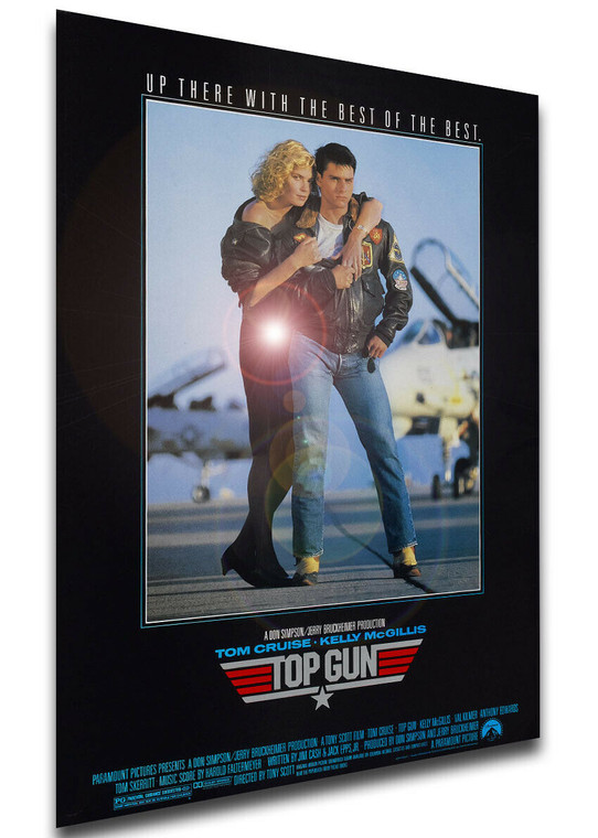 Poster Locandina - Tom Cruise - Top Gun (1986)