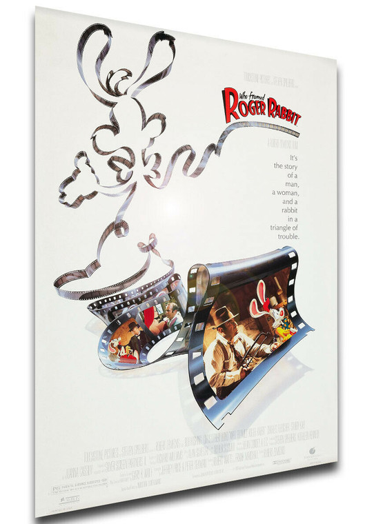 Poster Locandina - Who framed Roger Rabbit - Chi ha incastrato Roger (1988)