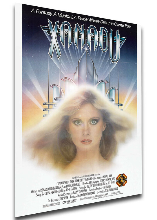 Poster Locandina - Xanadu (1980)