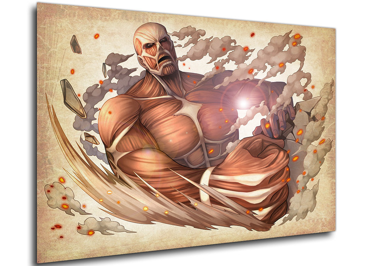 Poster - Wanted - Attack On Titan - Colossal - LL0937