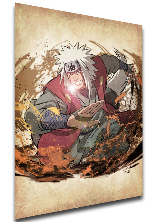 Poster - Wanted - Naruto - Jiraiya - LL0956