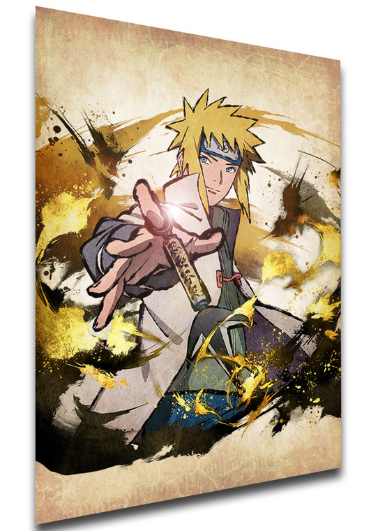 Poster - Wanted - Naruto - Minato Namikaze - LL0952