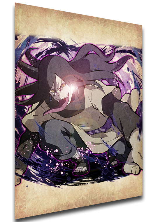 Poster - Wanted - Naruto - Orochimaru - LL0955