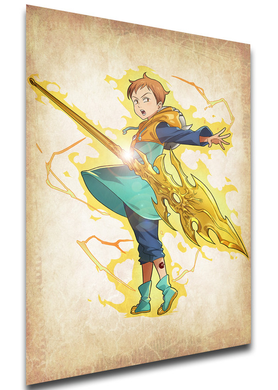 Poster - Wanted - Seven Deadly Sins - King Variant - LL0928