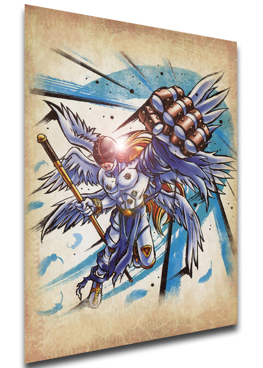 Poster Wanted - Digimon Adventure - Angemon - LL1112