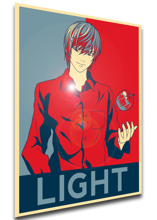 Poster Propaganda - Death Note - Light Yagami Variant 02 - LL3200