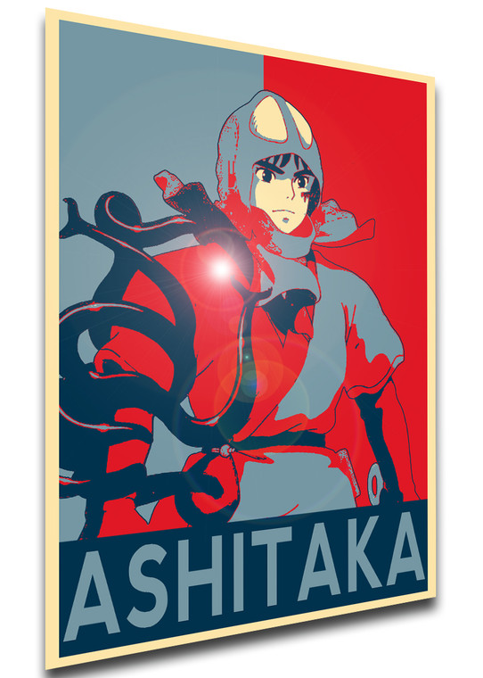 Poster Propaganda - Princess Mononoke - Ashitaka Variant - LL3191