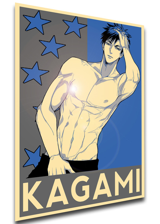 Poster Propaganda Glam - Kuroko no Basket - Kagami Taiga