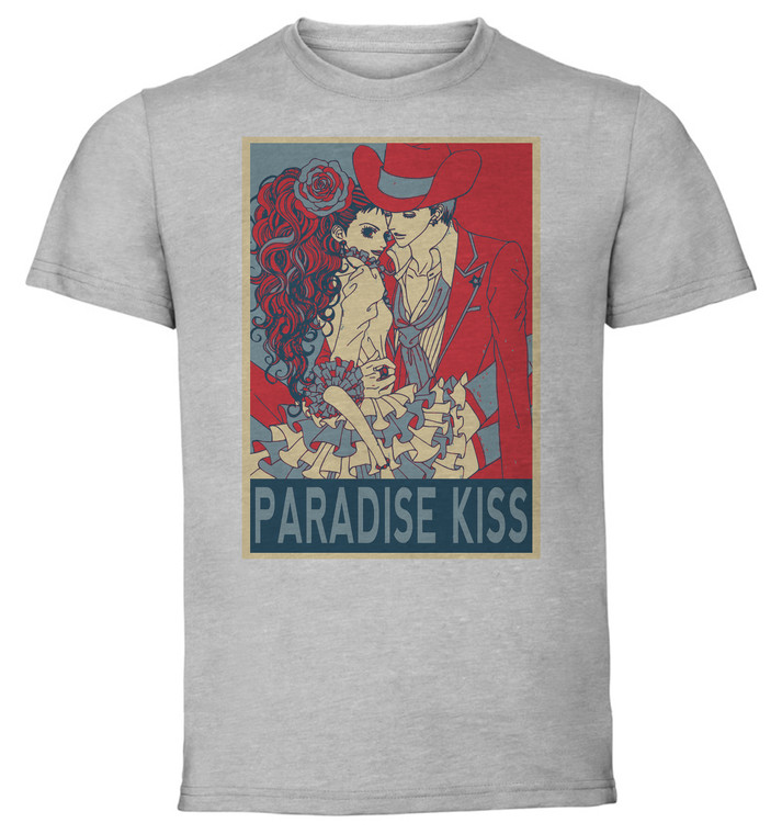 T-Shirt Unisex Grey Propaganda - Paradise Kiss - Characters SA1031