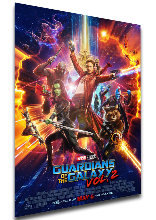 Poster Locandina Film - Guardians of the Galaxy Vol 2