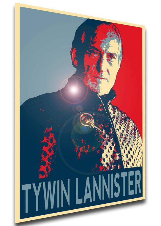 Poster Propaganda Serie Tv - Game of Thrones - Tywin Lannister Variant 02