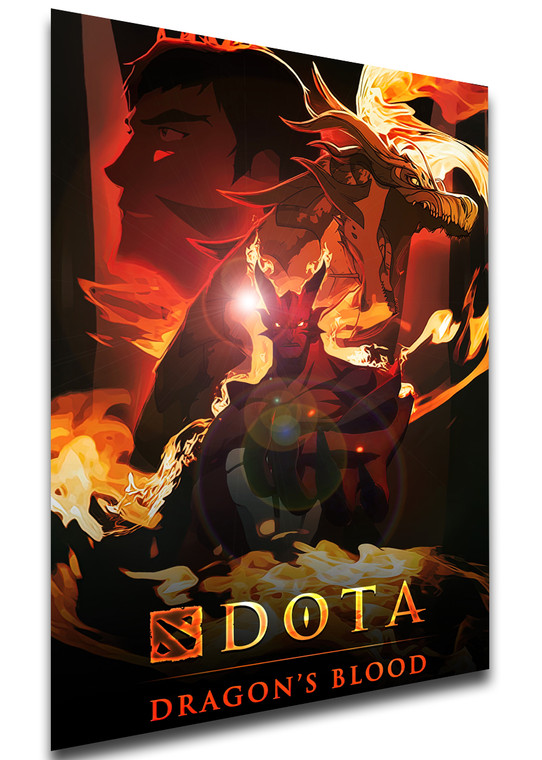 Poster Locandina - Serie TV - DOTA Dragon's Blood Variant 02