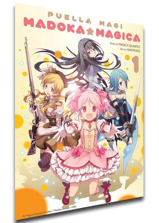 Poster Locandina Anime - Puella Magi Madoka Magica - Characters Variant 01 PE0016