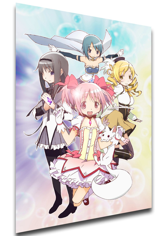 Poster Locandina Anime - Puella Magi Madoka Magica - Characters Variant 02 PE0017