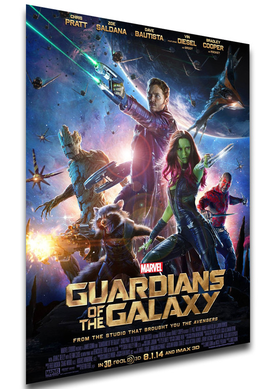 Poster Locandina Film - Guardians of the Galaxy Vol 1