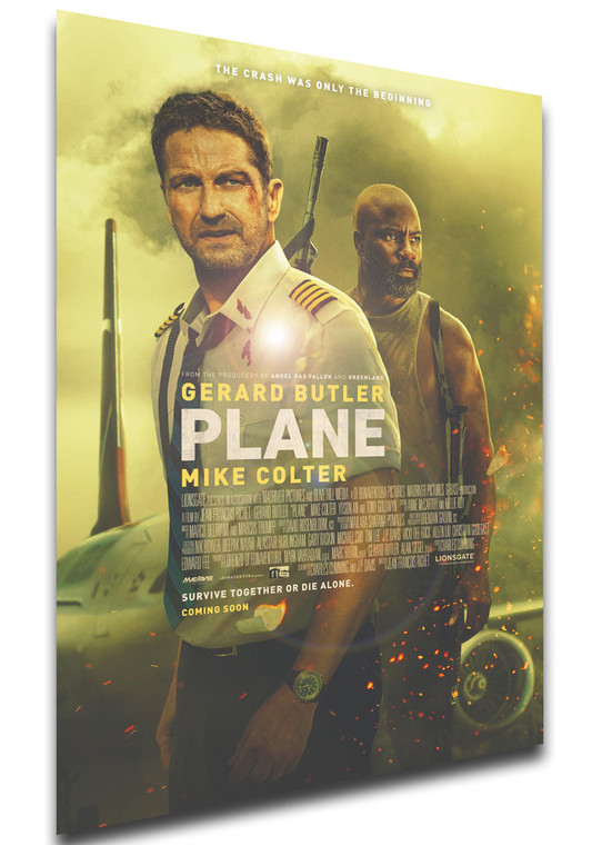 Poster Locandina Film - Plane - PE0079