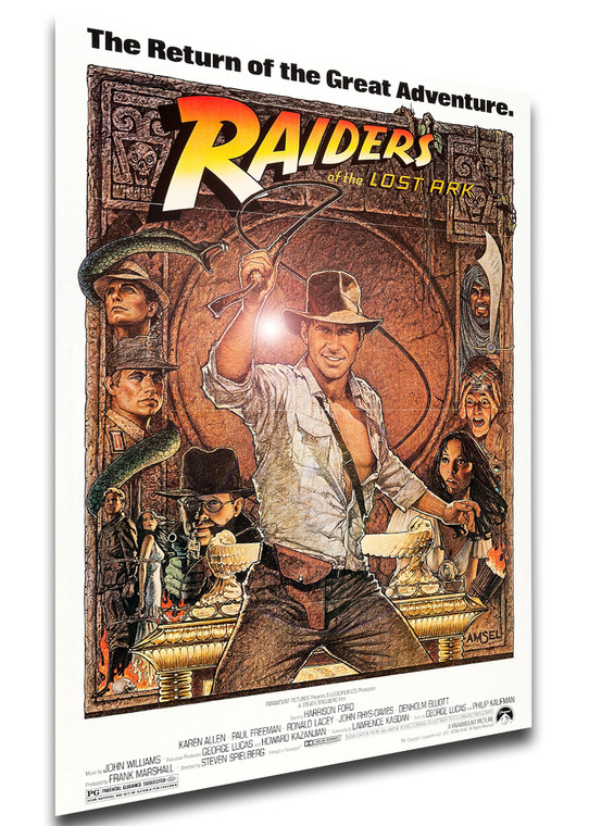 Poster Locandina - Raiders of the Lost Ark (1981)