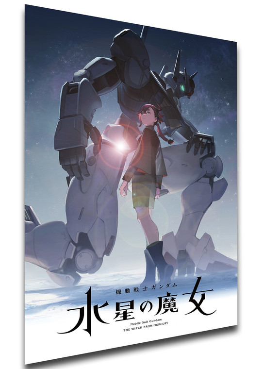 Poster Locandina Anime - Gundam the witch from mars variant 01 - PE0129