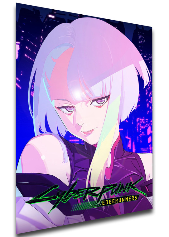 Poster Locandina Anime - Cyberpunk Lucyna Kushinada  - PE0184