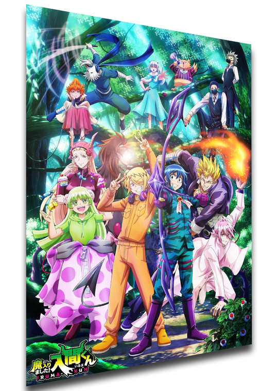 Poster Locandina Anime - Welcome to Demon School - PE0186