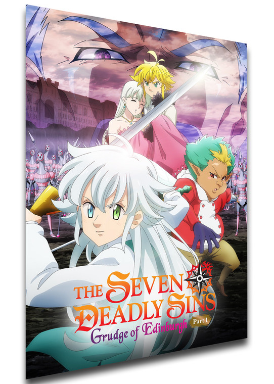 Poster Locandina Anime - The Seven Deadly Sins Grudge of Edinburgh - PE0194