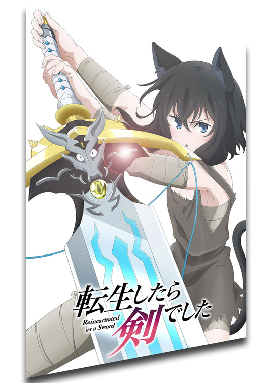 Poster Locandina Anime - Reincarnated as a Sword - PE0225