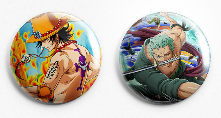Spille Anime - Pins Badges - One Piece