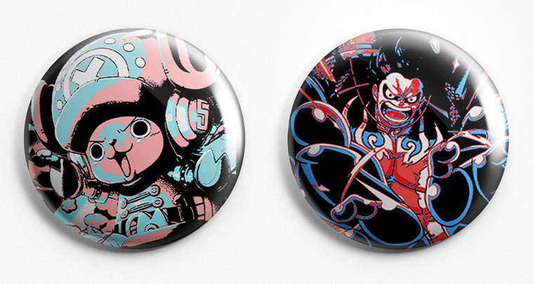 Spille Japanese - Pins Badges - One Piece