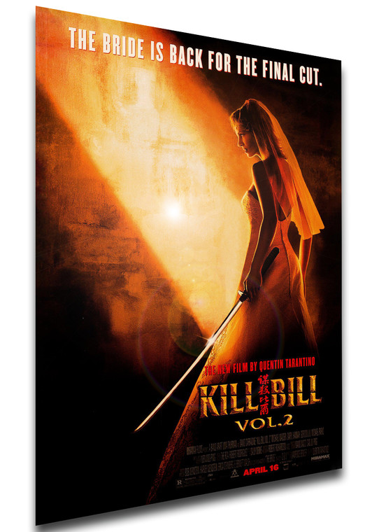 Poster Locandina - Quentin Tarantino - Kill Bill Volume 2 (2004) Variant 01