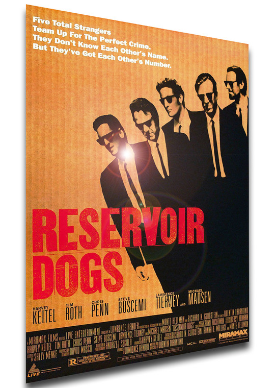 Poster Locandina - Quentin Tarantino - Reservoir Dogs (1992)