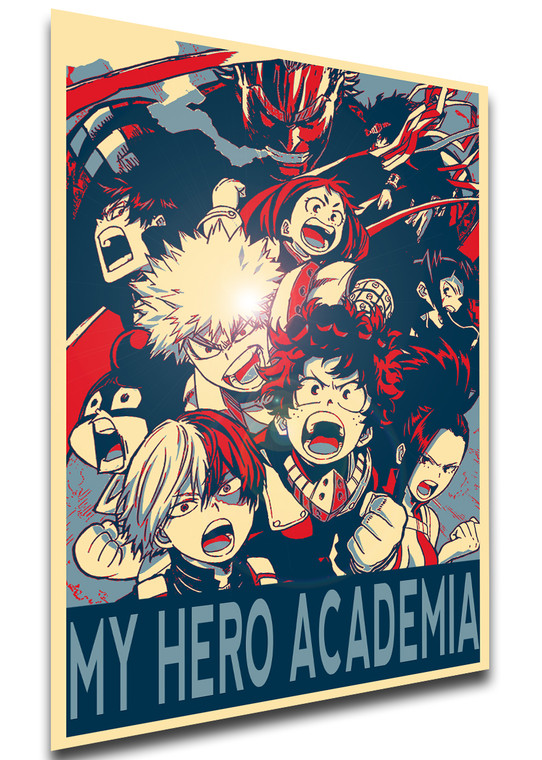 Poster Propaganda Full - My Hero Academia - Characters Variant 02 SA1076