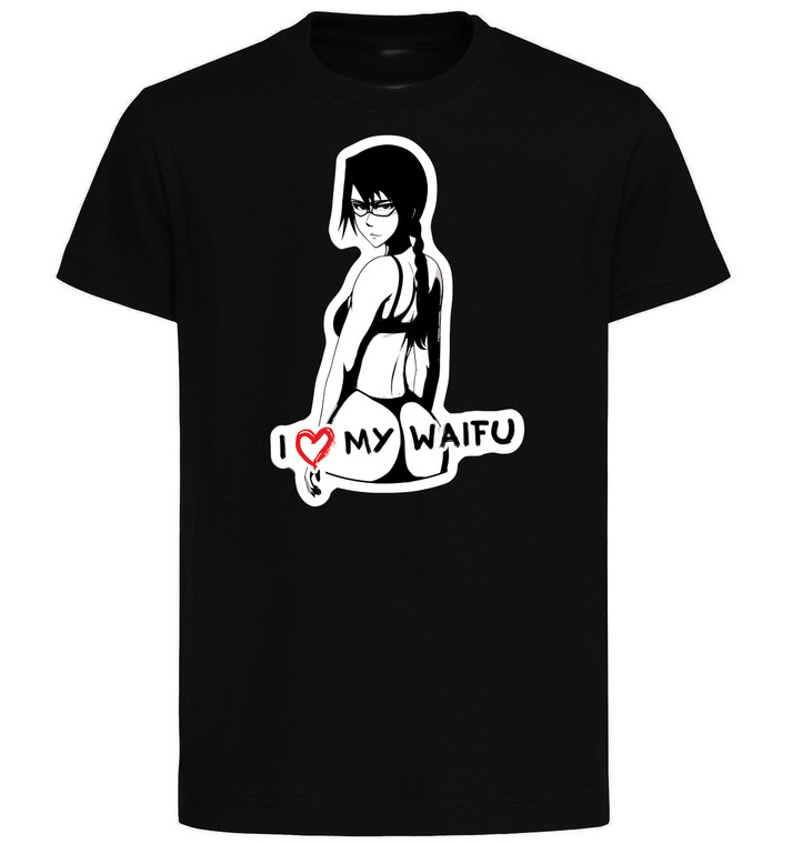 T-Shirt Black - Black Ink Waifu - Bleach - Lisa - PE0371