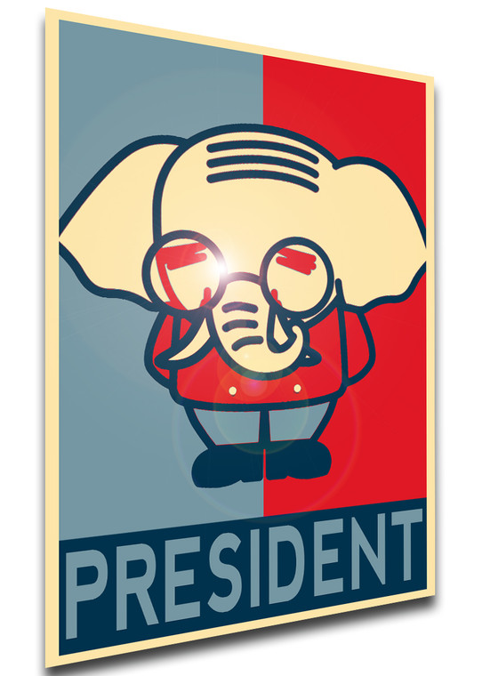 Poster Propaganda - Aggretsuko - President - LL3369