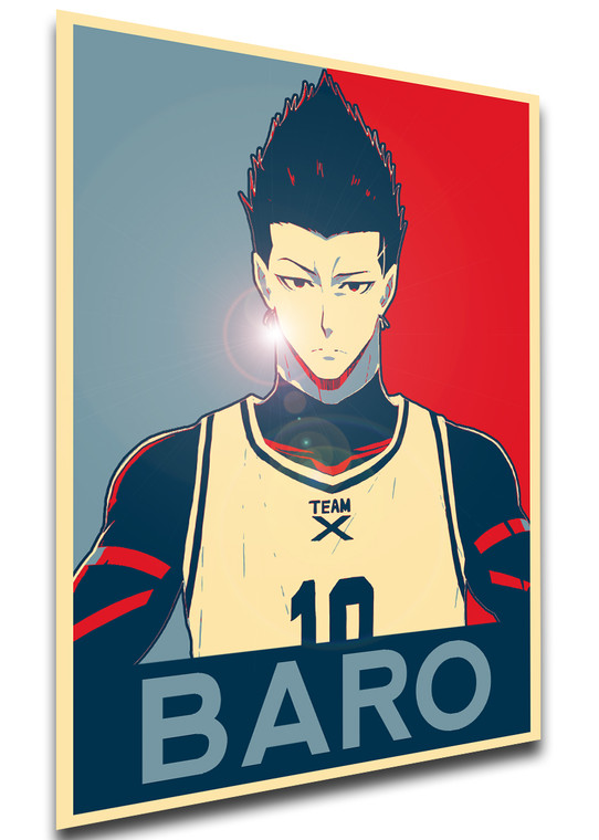 Poster Propaganda - Blue Lock - Baro Shoei - SA1095