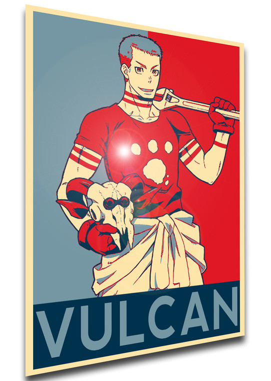 Poster Propaganda - Fire Force - Vulcan Joseph - LL3396