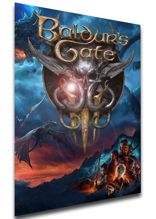 Poster Videogame - Baldur's Gate 3