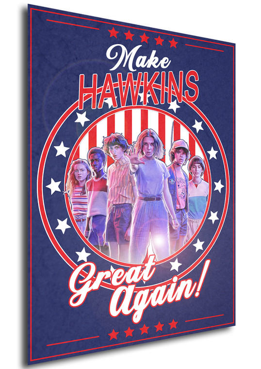 Poster - Serie TV - Stranger Things 3 - Make Hawkins Great Again