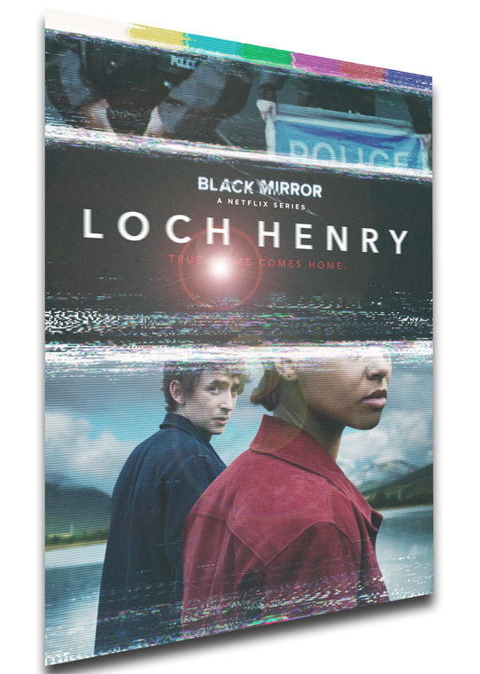 Poster Locandina - Serie Tv - Black Mirror - Loch Henry