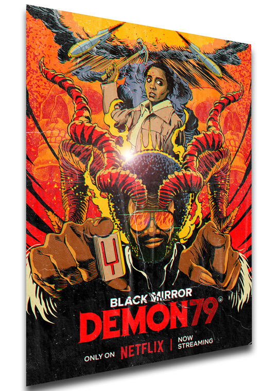Poster Black Mirror Vintage 29 - Demon 79