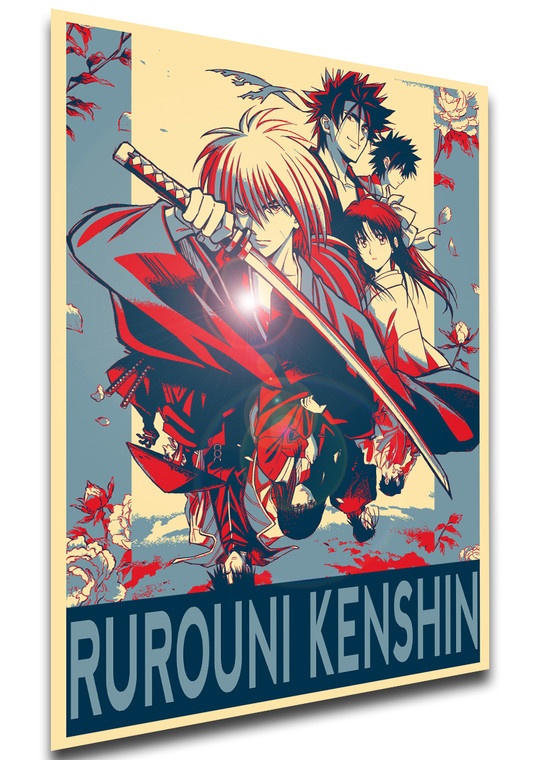 Poster Propaganda - Rurouni Kenshin - Characters - LL3507