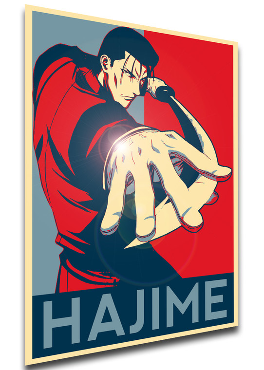 Poster Propaganda - Rurouni Kenshin - Saito Hajime - LL3504
