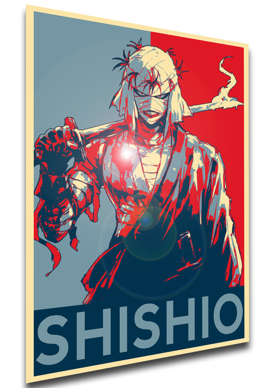 Poster Propaganda - Rurouni Kenshin - Shishio Makoto - LL3505