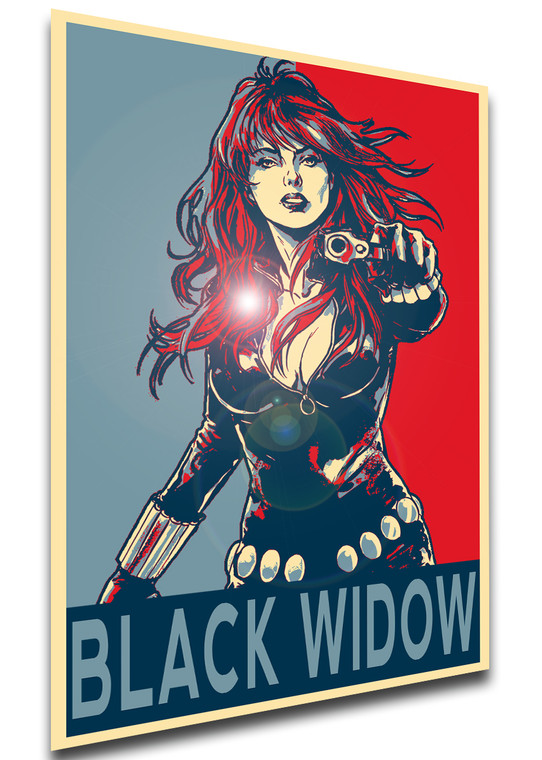 Poster Propaganda - Avengers - Black Widow