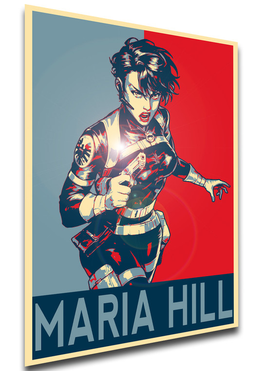 Poster Propaganda - Avengers - Maria Hill