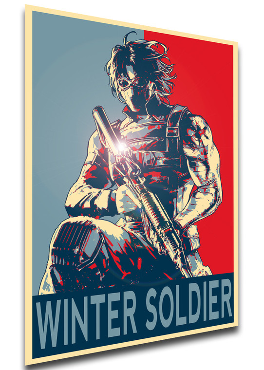 Poster Propaganda - Avengers - Winter Soldier